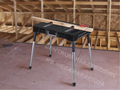 KETER Folding workbench jobmade + rails KETER Folding workbench jobmade + rails