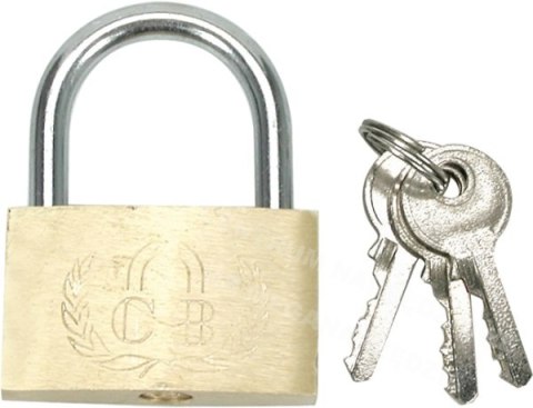 VOREL Brass Padlock 30mm 77300 VOREL Brass Padlock 30mm 77300