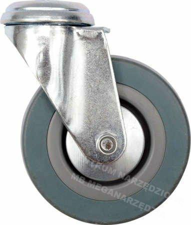 VOREL Koło skrętne z szarą gumą 125mm VOREL Koło skrętne z szarą gumą 125mm