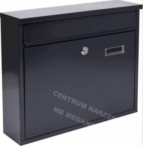 VOREL Letterbox 310x360x100mm graphite VOREL Letterbox 310x360x100mm graphite