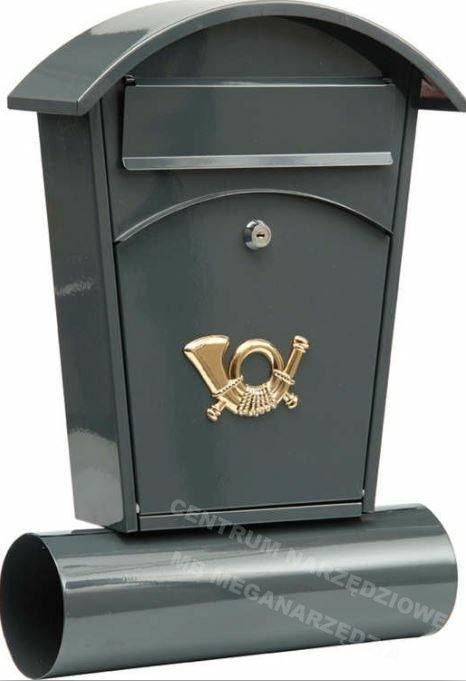 VOREL Letterbox 380 x 320 x 105mm black