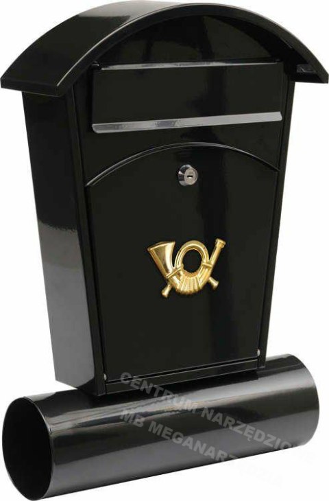 VOREL Letterbox 480x280x80mm black VOREL Letterbox 480x280x80mm black