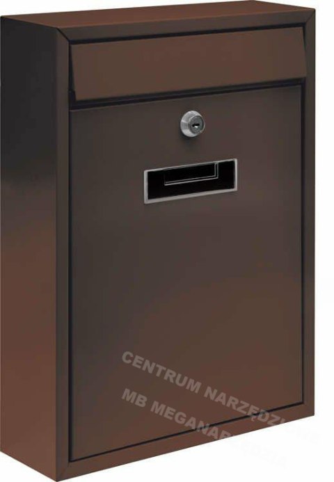 VOREL Letterbox 360 x 260 x 80mm brown 78557 VOREL Letterbox 360 x 260 x 80mm brown 78557