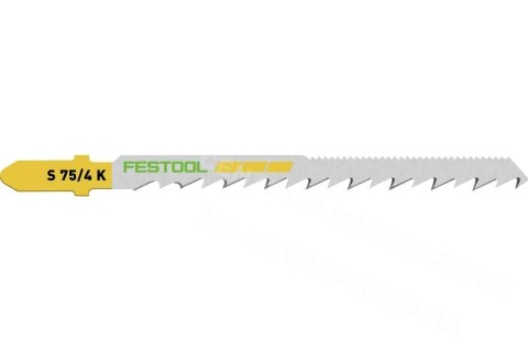 FT. Jigsaw blade S 75/4 K/5 FT. Jigsaw blade S 75/4 K/5