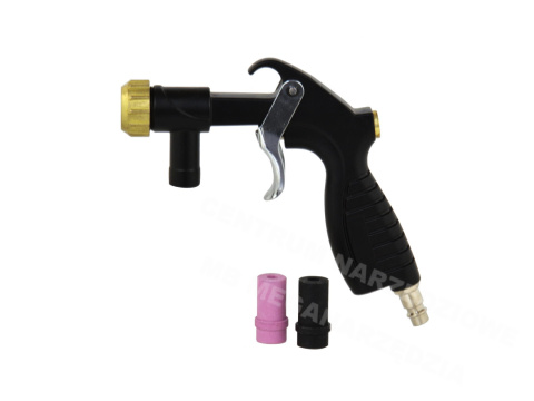 GEKO Pistolet do piaskowania +2 dysze + wąż GEKO Pistolet do piaskowania +2 dysze + wąż