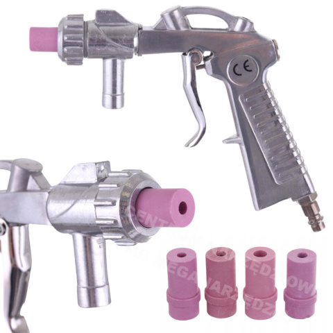 PS6P PISTOLET DO PIASKOWANIA Z DYSZAMI PS6P PISTOLET DO PIASKOWANIA Z DYSZAMI