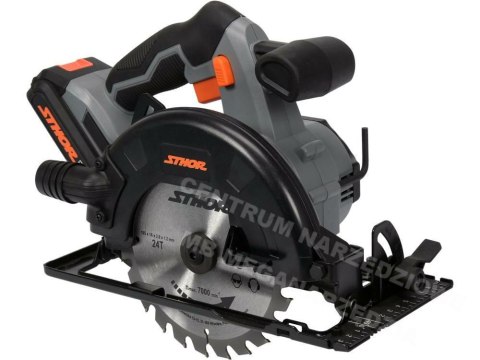 STHOR pilarka tarczowa 20V 165mm 1x2,0Ah STHOR pilarka tarczowa 20V 165mm 1x2,0Ah