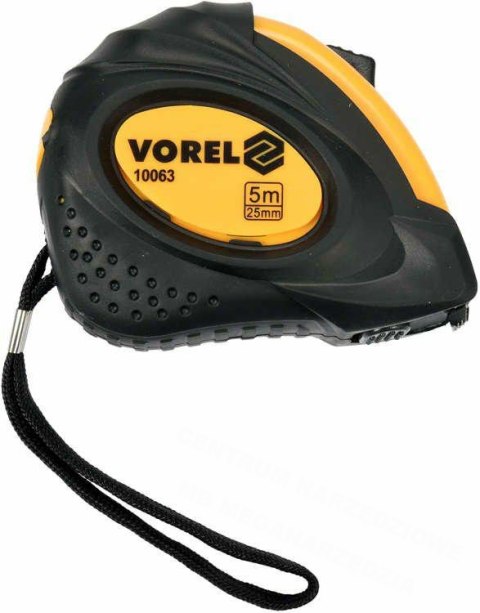 VOREL MIARA ZWIJANA 5m x 25mm VOREL MIARA ZWIJANA 5m x 25mm