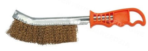 VOREL wire brush with plastic handle 06965