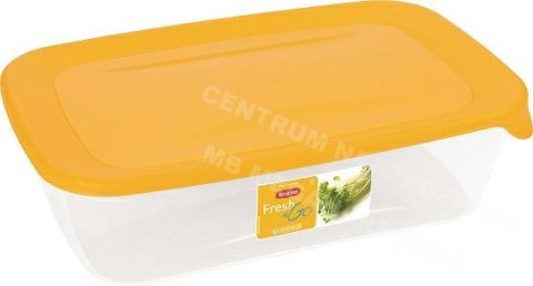 CURVER Food container "fresh&go" rectangular 0.5L /yellow/ transparent CURVER Food container "fresh&go" rectangular 0.5L /yellow/ transparent