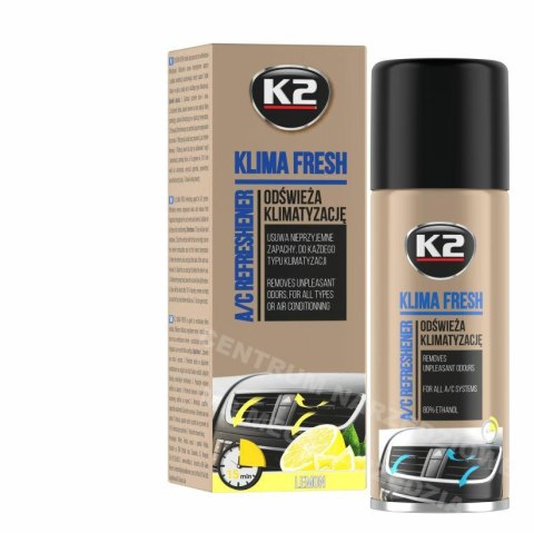 K2 Odświeżacz klima fresh lemon 150 ML