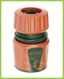 RAMP Garden Hose Quick Connector 1/2" Rubber With Stop Function