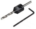 WOLFCRAFT Nawiertak 3,2mm z fazownikiem 12mm