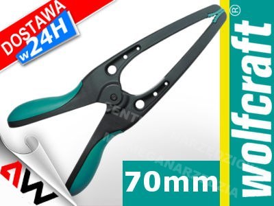 WOLFCRAFT Spring Clamp 70mm WOLFCRAFT Spring Clamp 70mm