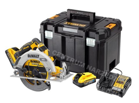 DEWALT Circular Saw18V 2x5.0Ah 190mm Powerstack Flexvolt Advantage TSTAK