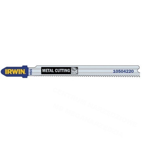 IRWIN Brzeszczot do wyrzynarki 92mm T118B /5szt. /metal IRWIN Brzeszczot do wyrzynarki 92mm T118B /5szt. /metal