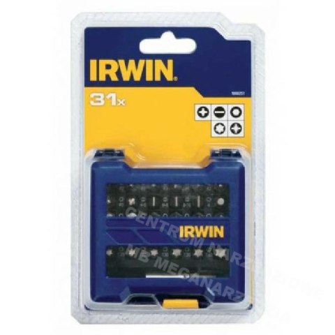 IRWIN końcówki 30szt.+uchwyt mix IRWIN końcówki 30szt.+uchwyt mix