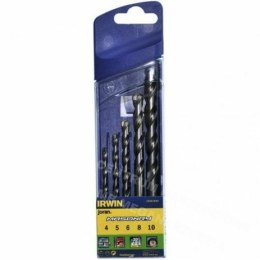 IRWIN Wiertło do betonu masonry 5szt. 4, 5, 6, 8, 10 mm