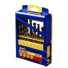 IRWIN Metal HSS CO drill bit 19pcs.