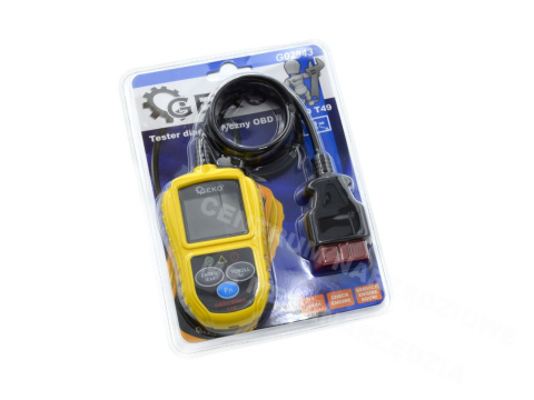 G02943 TESTER T49 EOBD DIAGNOSTYCZNY G02943 TESTER T49 EOBD DIAGNOSTYCZNY