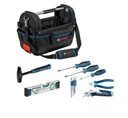 BOSCH Torba narzędziowa otwarta GWT 20 + zestaw narzędzi