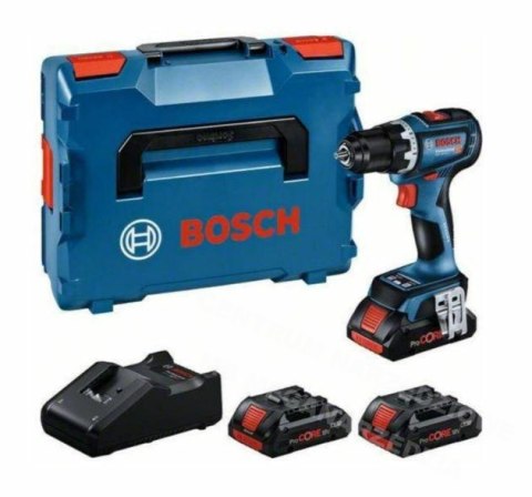 BOSCH Screwdriver GSR 18V-90 C 64/36Nm 3x4,0Ah Procore LB
