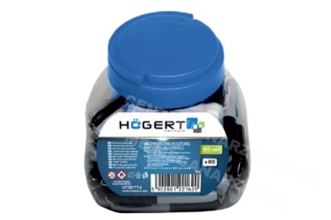 HOGERT Marker permanenty mix kolorów / 80 sztuk HOGERT Marker permanenty mix kolorów / 80 sztuk