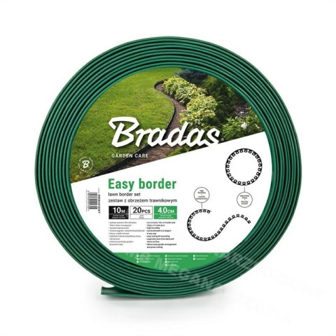 ZESTAW OBRZEŻY TRAWNIKOWYCH 40mm EASY BORDER ZIELONE ZESTAW OBRZEŻY TRAWNIKOWYCH 40mm EASY BORDER ZIELONE