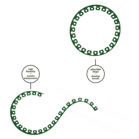 ZESTAW OBRZEŻY TRAWNIKOWYCH 40mm EASY BORDER ZIELONE ZESTAW OBRZEŻY TRAWNIKOWYCH 40mm EASY BORDER ZIELONE