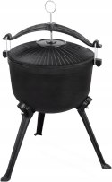 MASTER GRILL ŻELIWNY KOCIOŁEK MYŚLIWSKI MG429