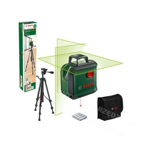 BOSCH Laser advanced level 360 uni zielony +TT150