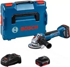 BOSCH Szlifierka kątowa GWS 18V-10 P 2x5,0Ah LB