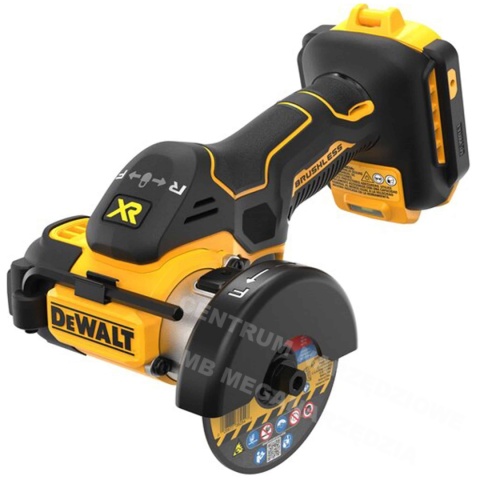 Przecinarka DEWALT DCS438 + 2 akumulatory 1,7 Ah POWERSTACK Przecinarka DEWALT DCS438 + 2 akumulatory 1,7 Ah POWERSTACK