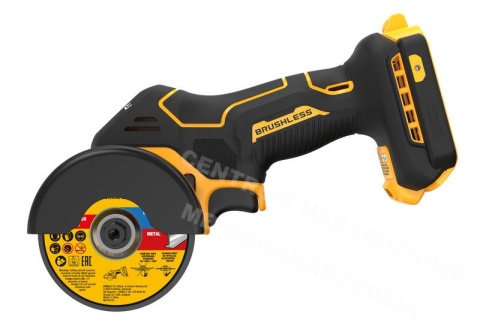 Przecinarka DEWALT DCS438 + 2 akumulatory 1,7 Ah POWERSTACK Przecinarka DEWALT DCS438 + 2 akumulatory 1,7 Ah POWERSTACK