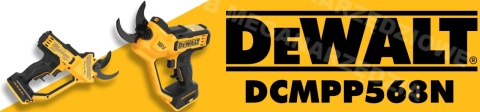 DEWALT Akumulatorowy sekator do gałęzi 18V (bez akumulatora i ładowarki) DCMPP568N DEWALT Akumulatorowy sekator do gałęzi 18V (bez akumulatora i ładowarki) DCMPP568N
