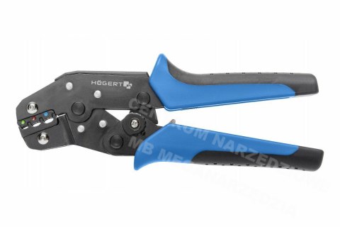 HOGERT Szczypce do zaciskania końcówek izolowanych 0.5-2.5mm2