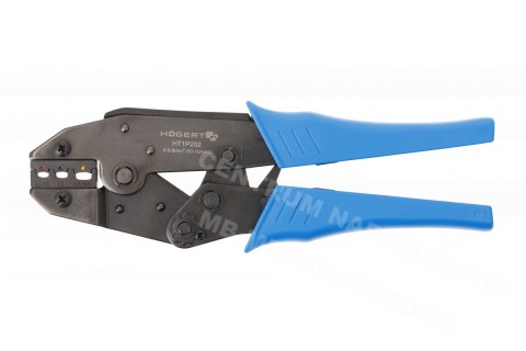 HOGERT Szczypce do zaciskania końcówek izolowanych 0,5-6,0mm2 HOGERT Szczypce do zaciskania końcówek izolowanych 0,5-6,0mm2