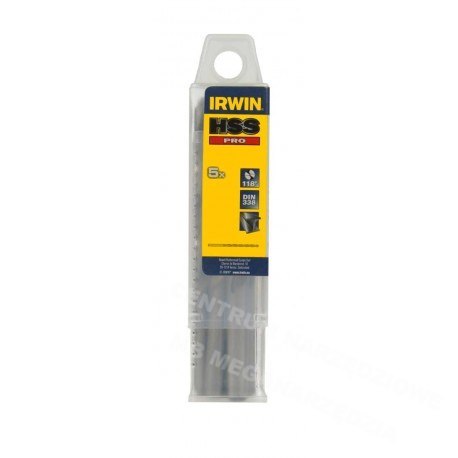 IRWIN Wiertło metal HSS DIN-338 11.=,0mm (5szt.) IRWIN Wiertło metal HSS DIN-338 11.=,0mm (5szt.)