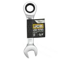 JCB Klucz oczkowy z grzechotką krótki 12mm