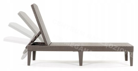 KETER Leżak technorattan JAIPUR cappuccino KETER Leżak technorattan JAIPUR cappuccino