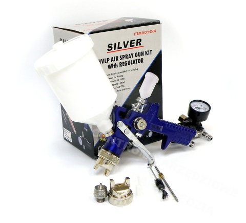 SILVER Pistolet lakierniczy 3w1 hvlp SILVER Pistolet lakierniczy 3w1 hvlp