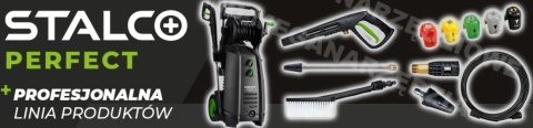 STALCO Myjka ciśnieniowa 3000W 180 Bar pompa mosiężna STALCO Myjka ciśnieniowa 3000W 180 Bar pompa mosiężna
