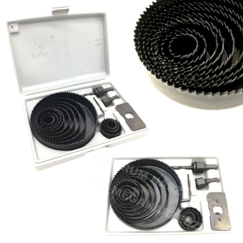 MAGMA Zestaw otwornic do drewna 16elm 19-127mm MAGMA Zestaw otwornic do drewna 16elm 19-127mm