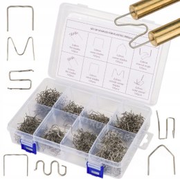 Zszywki do zgrzewarek plastiku 800szt. Mix Silver