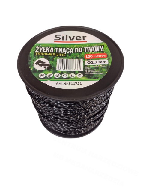 11721 Żyłka skręcona 2.7mm x100m karbowana 11721 Żyłka skręcona 2.7mm x100m karbowana