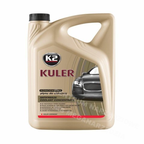 K2 PŁYN DO CHŁODNIC KULER KONC. 5L CZERWONY K2 PŁYN DO CHŁODNIC KULER KONC. 5L CZERWONY