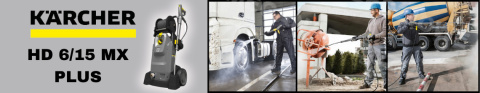 KARCHER Myjka wysokociśnieniowa HD6/15 MX PLUS EU KARCHER Myjka wysokociśnieniowa HD6/15 MX PLUS EU