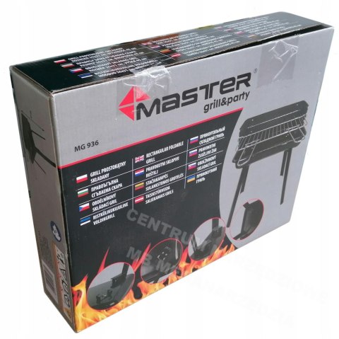 MASTER GRILL Prostokątny składany MASTER GRILL Prostokątny składany