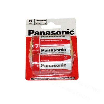 PANASONIC Battery R20R blister pack 2pcs. PANASONIC Battery R20R blister pack 2pcs.