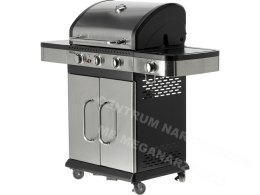 YATO Grill gazowy 3+1, stal nierdzewna 11,2KW